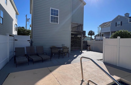 Surfside Beach House | Steps to the Beach! 4Bedroom/3Bath Beach House with Private Pool!