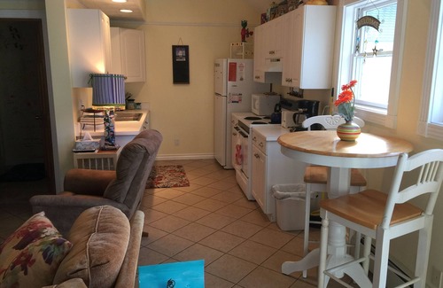 Frankfort Apartment | Steps To The Beach & 2 Blocks To Downtown Frankfort - Sleeps 6-8