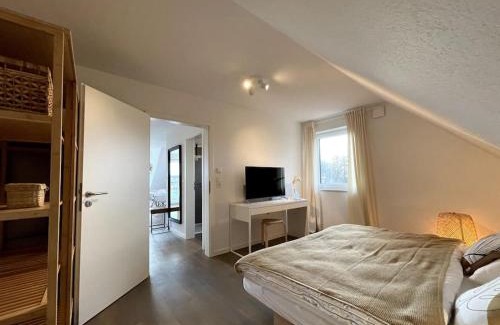 Wangerland Apartment | Steuerbord Nock mit Hund
