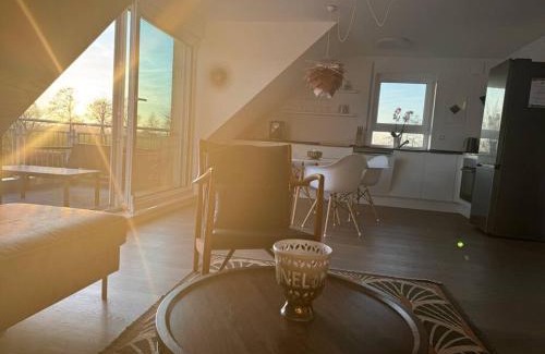 Wangerland Apartment | Steuerbord Nock mit Hund
