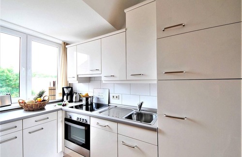 Wangerooge Apartment | Stilvolle Ferienwohnung mit Zwei Sonnigen, Überdachten Balkonen in Strandnähe