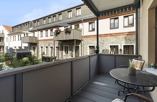 Leipzig Apartment | Stilvoll und Elegant: Gutshof All-inklusive Balkon Parken Reinigung
