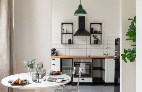 Magdeburg Apartment | Stilvolles Altbau Apartment We11