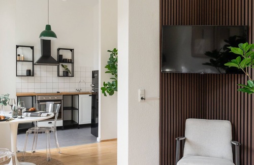 Magdeburg Apartment | Stilvolles Altbau Apartment We11