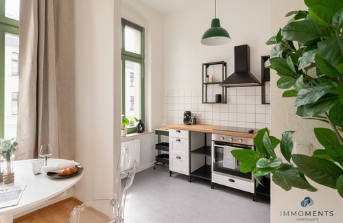 Magdeburg Apartment | Stilvolles Altbau Apartment We11