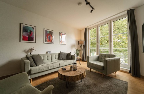 Magdeburg Apartment | Stilvolles Apartment in Magdeburg Stadtfeld Wlan Tiefgarage Netflix