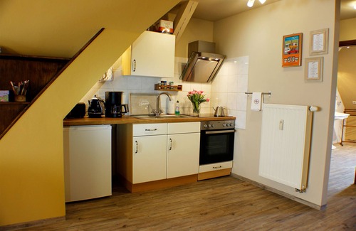 Quedlinburg Apartment | Stobenstrasse Apartments | large roof terrace, WiFi