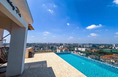Westlands Apartment | Stone Age Nairobi - Rooftop Pool & Lounge, Gym, Games room, Office Space