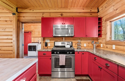 Meridale Cabin | Stone and Pine Log Estate