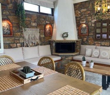 Leptokaria House | Stone cottage by the Coast of Olympus