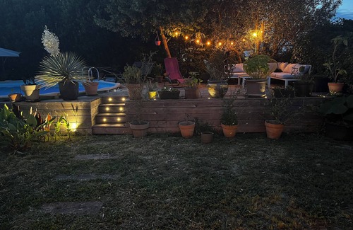 Saint-Genies-des-Mourgues House | Stone house 20 min from Montpellier and 25 min from the sea for 9-10 people
