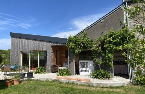 Bretteville-sur-Ay House | Stone house with indoor pool near the sea.