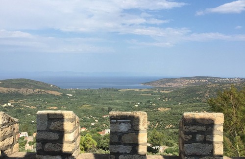 East Mani House | Stone Tower with panoramic view 10min from the beach