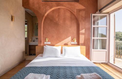 Roda Villa | Stone villa situated in the heart of an impressive estate, in one of the most scenic and secluded parts of Corfu’s northeast iconic Mediterranean coastline.