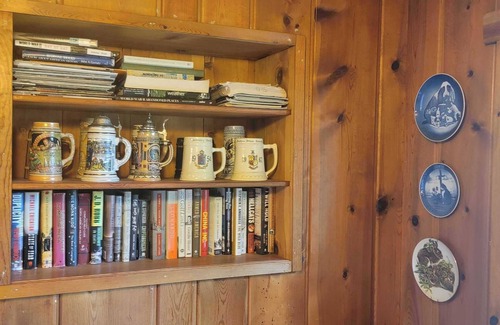 Escanaba Cabin | Stonington Clearview Cottage: Bonfires, Beach Days & Starry Nights – Your Summer Retreat