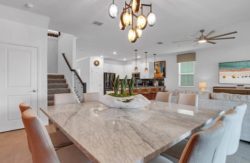Kissimmee House | Storey Lake Resort 7 Bedroom Home with Game Room+Pool