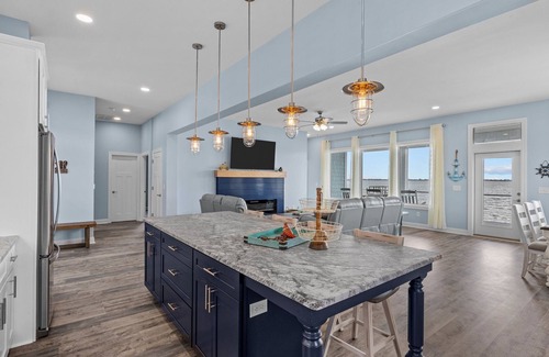 Gloucester House | Straits Serenity-Sound Front Home with Boat Lift & Dock (NEW CONSTRUCTION)