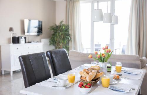 Wittduen Apartment | Strand Residenz Amrum Strandhaus 2 "Fünf Sterne Meerblick"