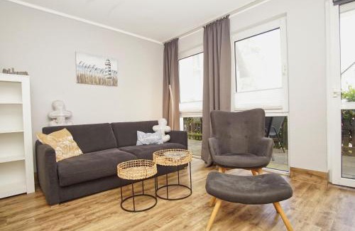 Lobbe Apartment | strandnahe Ferienwohnung mit eigener Terrasse - Strandhaus Mönchgut FeWo 02