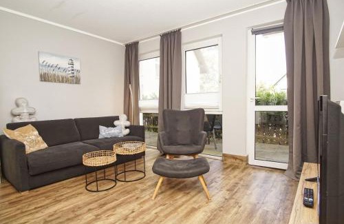 Lobbe Apartment | strandnahe Ferienwohnung mit eigener Terrasse - Strandhaus Mönchgut FeWo 02