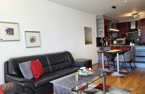 Duhnen Apartment | Strandpalais apartment C2, lake view, WLAN, balcony, beach chair on the beach (seasonal), non-smoking