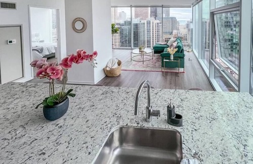 Streeterville Apartment | Streeterville 2 BD / 2 BTH Condo with Free Parking