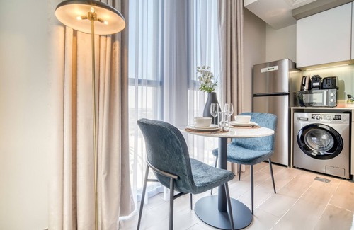 Dubai Production City Apartment | Striking Studio at Mesk 1 Midtown Dubai Production City by Deluxe Holiday Homes