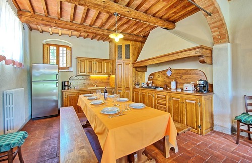 Sant'Andrea in Percussina Villa | Stunning private villa with hot tub, private pool, A/C, WIFI, TV, panoramic view, close to Florence