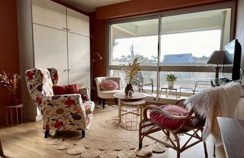 Stella-Plage Apartment | Studio 2 pers, balcon, parking