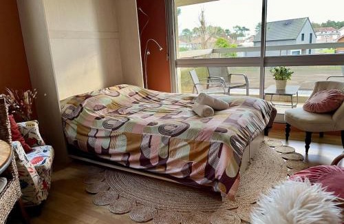 Stella-Plage Apartment | Studio 2 pers, balcon, parking
