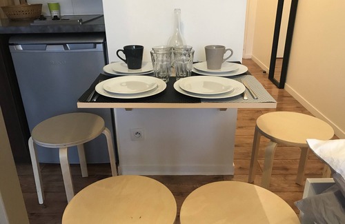 Montevrain Apartment | Studio 22m2 RER Val d'Europe 150m away/Disney-Paris