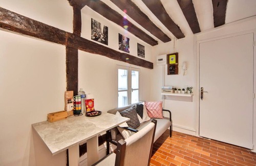 Saint-Germain-l'Auxerrois Apartment | Studio 2pers#Saint Germain#Musée du Louvre