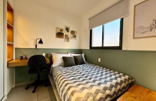 Sao Carlos Apartment | Studio 305 with panoramic pool - close to USP