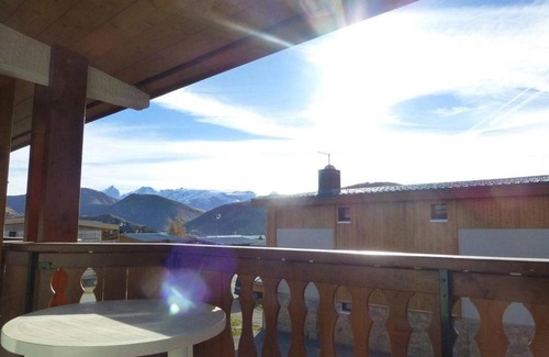 Jeux Apartment | Studio 4 pers, balcon sud, centre station, proche pistes et commerces - Alpe d'Huez - FR-1-405-43