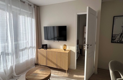 Le Touquet-Paris-Plage Apartment | Studio 4 pers, sleeping area, Beach & Market 150M walk and private parking