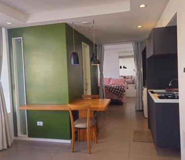 Pina Apartment | Studio a 5 minutos da Praia e Piscina na cobertura