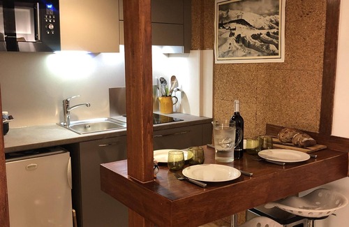 Saint-Etienne-de-Tinee Apartment | Studio AURON 4 people