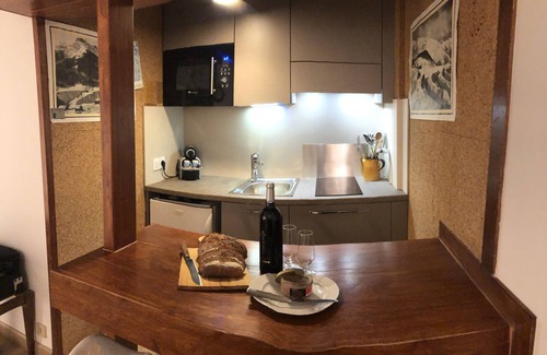 Saint-Etienne-de-Tinee Apartment | Studio AURON 4 people