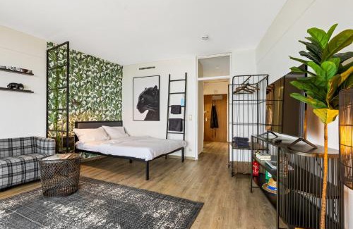 Antonsviertel Apartment | Studio an der Kongresshalle mit Blick über die Stadt