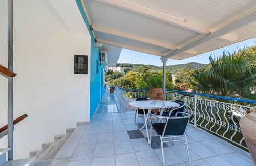 Parga Apartment | Studio Apartment 'Alex Bar Apartment 10' with Sea View, Wi-Fi and Air Conditioning