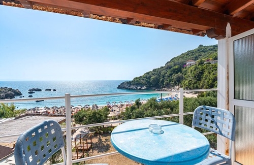 Parga Apartment | Studio Apartment 'Alex Bar Apartment 11' with Sea View, Wi-Fi and Air Conditioning