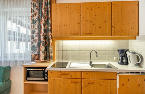 Kaprun Apartment | Studio Apartment 'Appartement Haus Voglreiter' with Mountain View, Shared Garden and Wi-Fi