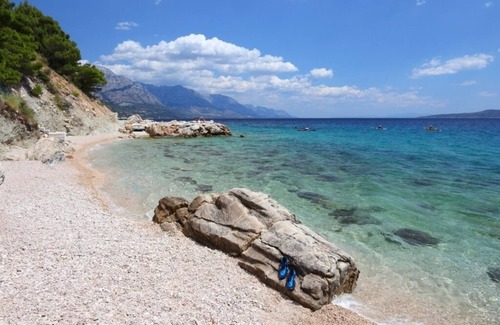 Podaca Apartment | Studio apartment in Podaca with Seaview, Terrace, WIFI (3676-2)