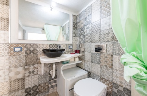 S'oru e Mari Apartment | Studio Apartment 'Stella Marina' with Shared Terrace, Wi-Fi and Air Conditioning