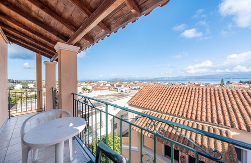 Kavos Apartment | Studio Apartment 'Kavos Panorama 123' with Sea View, Wi-Fi