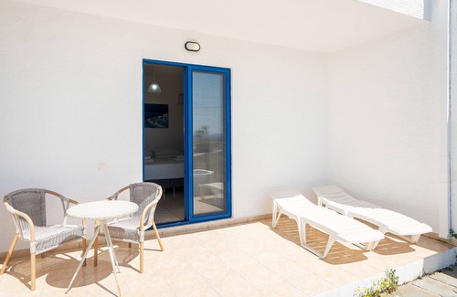 Kiotari Apartment | Studio Apartment 'Kiotari Beach Garden View-sea View' with Sea View, Wi-Fi and Air Conditioning