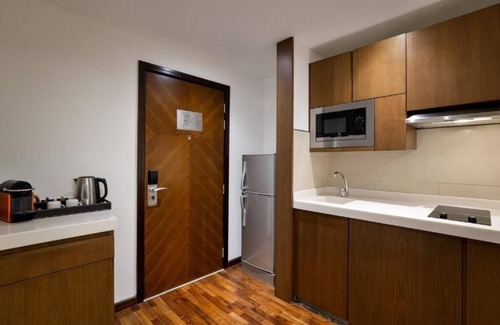 Al Sufouh 1 Apartment | Studio Apartment Near Carrefour Supermarket Ac