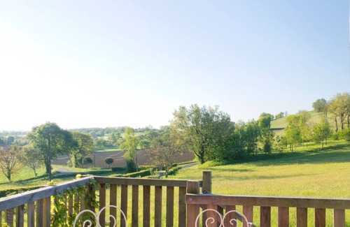 Beauville Apartment | Studio apartment over looking the beautiful French countryside.