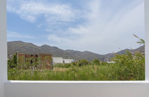 Serifos Apartment | Studio Apartment 'Studios Ninemia Serifos 2' with Sea View, Wi-Fi and Air Conditioning