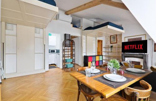 5th Arrondissement Apartment | Studio Appartement Quartier Panthéon 3 Free Netflix